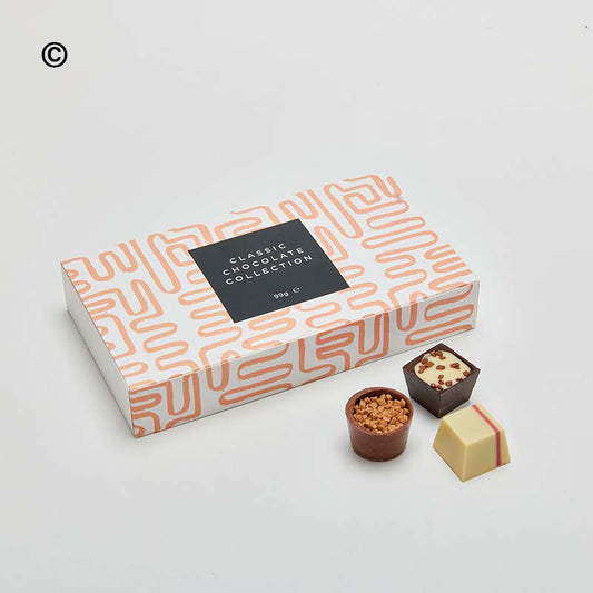 Classic Chocolate Collection - 99g Single Layer Box