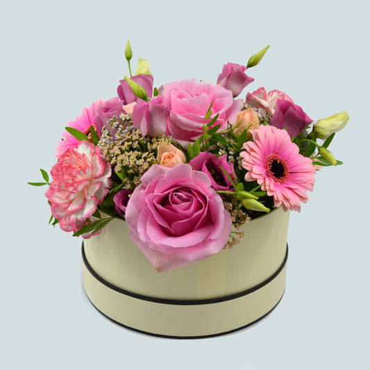 Pastel Elegance Hatbox